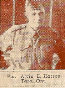 Private Alvin Harron