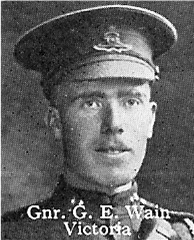 Gunner George Wain