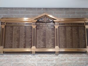Memorial in Owen Sound